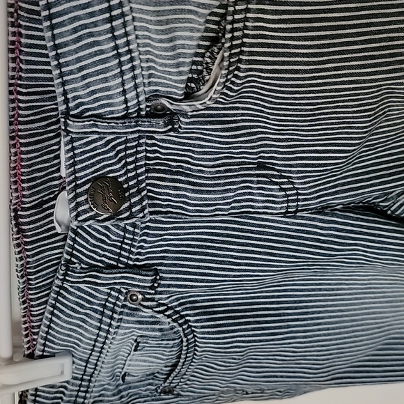 Kids Skinny Pinstripe Jeans, H&M, Size 5-6 - Picture 2 of 5